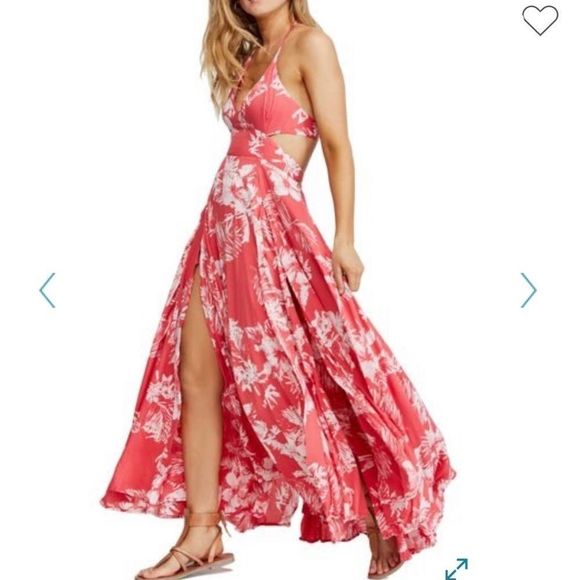 NWT Free People Lille Printed Maxi Dress - Picture 3 of 8